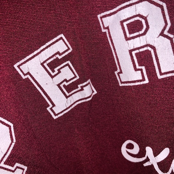 Maroon crop top tie up shirt by electric pink - Picture 8 of 8